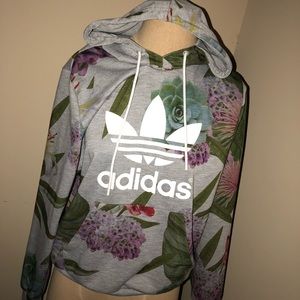 Women’s Flower print adidas hoodie
